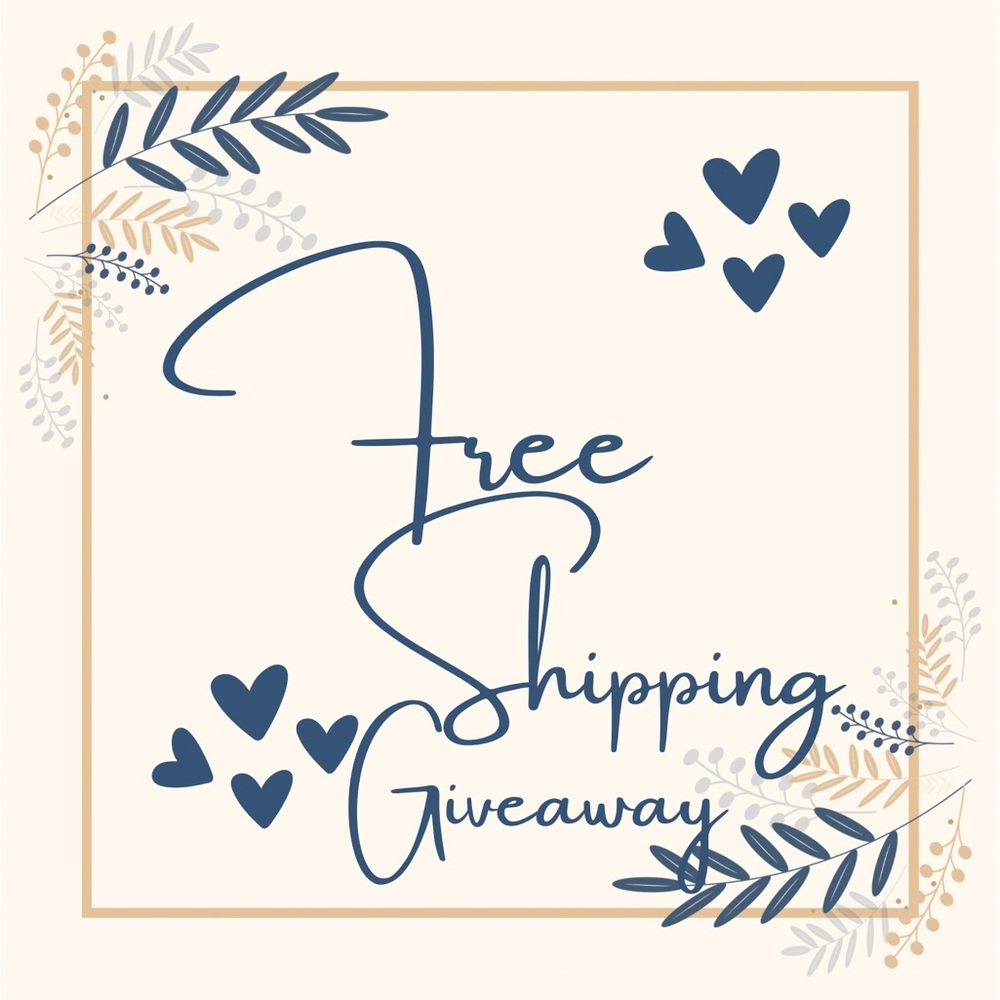 Free Shipping giveaway